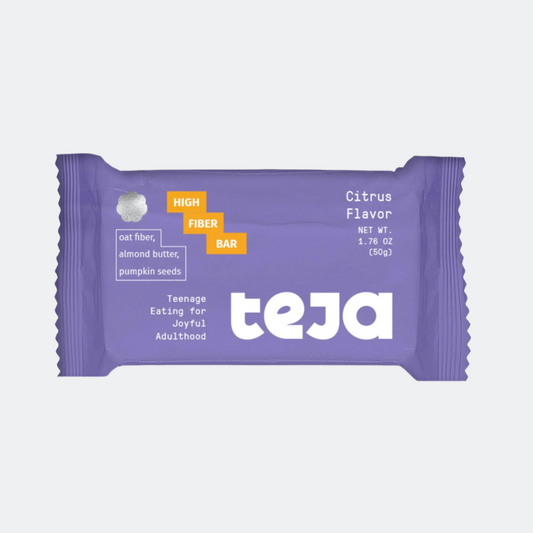 Fiber Energy Bar, 6 pack Teja Life